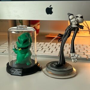 Disney Infinity Nightmare Before Christmas Jack Skellington & Zag Oogie Boogie